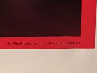 Judas Priest Huge 1982 Poster BiRite Chicago 3