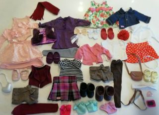 Our Generation Clothes Bundle Over 40 Items Ballet 6 Outfits Shoes Boots
