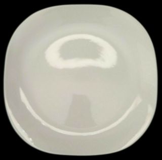 Corning Ware Casual China Just White Square Salad Plate 7 1/2 "