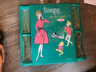Vintage Tammy And Misty Dolls And Cases