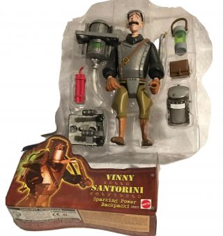 Atlantis The Lost Empire Vinny Santorini Disney Toy Action Figure 6 " Mattel