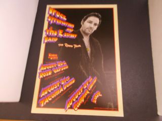 Bruce Springsteen The Rising Tour Concert Poster - 2002 - West Coast \art :r.  Tuten
