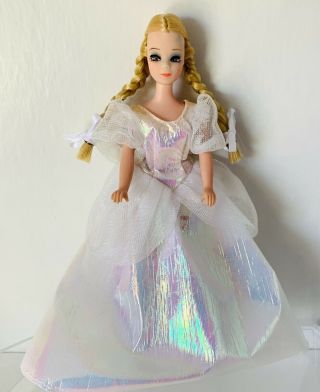 Vintage Topper Model Dinah Dawn Doll Angel with wings in Disney Cinderella Dress 3