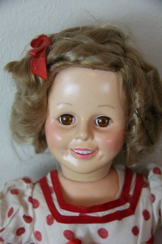 1984 - 30 " Mrs Shirley Temple Black Doll - Dreams & Love -