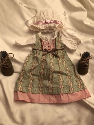 American Girl Doll Caroline’s Work Dress Retired