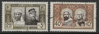 Algeria (france) :1950 50th Anniversary Of The French In Sahara Sg304 - 5