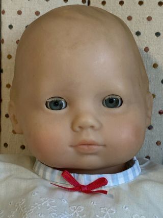 Vintage Bitty Baby Pleasant Company Doll With Blonde Eyelashes & Outfit