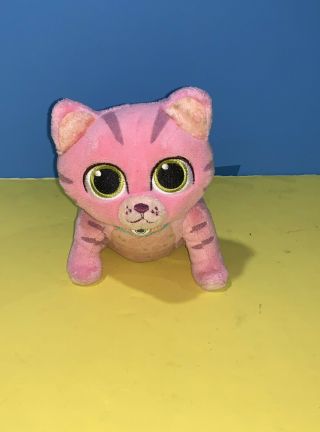 6” Disney Doc Mcstuffins Pet Vet Whispers Pink Kitten Cat Plush Stuffed Animal
