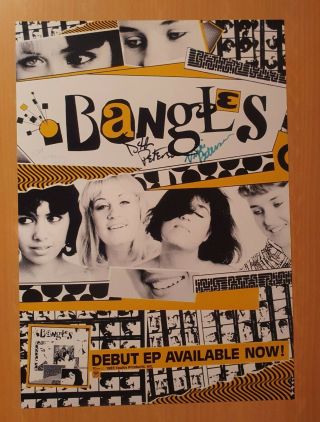 The Bangles - 1983 Ep Colour Promo A3 Poster (297mm X 420mm)