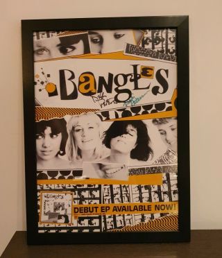 The Bangles - 1983 EP Colour Promo A3 POSTER (297mm x 420mm) 2
