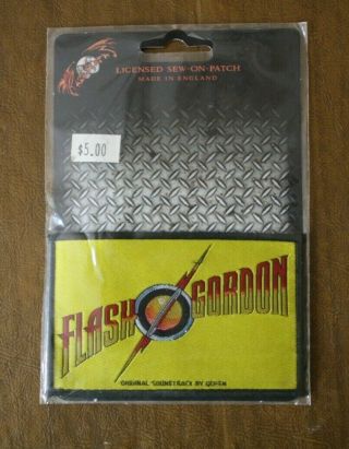Flash Gordon Soundtrack By Queen Sew On Patch
