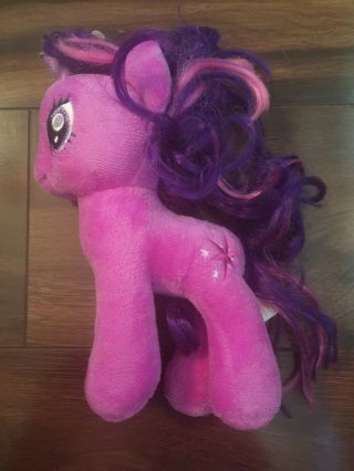 Ty Twilight Sparkle My Little Pony Purple Plush Stuffed Toy 8 " Licensed Hair