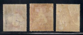 San Marino 1894 Sc 29 - 31 MLH (54073) 2