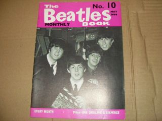 The Beatles Book Monthly - No.  10 May.  1964 - As Photo.
