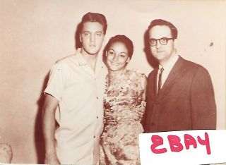 Rare Elvis Photo Candid 1960 