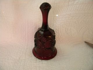 Avon Cape Cod Ruby Red Bell 6 3/4 ",