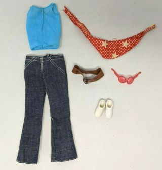 Vtg 1971 Best Buy Fashion Mattel Barbie Francie Doll 3365 Ready Set Go Outfit
