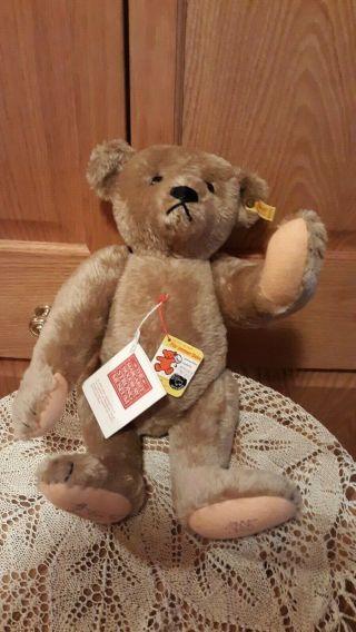 Vintage Steiff Teddy Bear W.  Germany 0155/42 16 " Tag In Ear - Signed And Dated