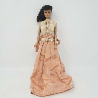 Vintage 1962 - Midge Barbie Doll - Mattel - Brunette - Handmade Dress