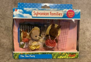Sylvanian Families The Tea Party Set Rare