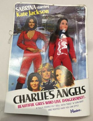 Vintage 70’s Hasbro Charlie’s Angels Kate Jackson Sabrina Doll Mip