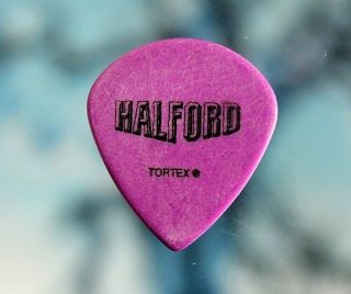 Halford (rob) // Metal Mike Chlasciak Tour Guitar Pick // Judas Priest Fight