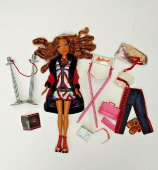 Rare My Scene Barbie Goes Hollywood Madison (westley) Doll Outfit,  Shoes,  & More