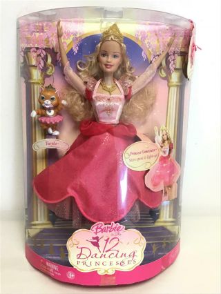 Nrfb 2006 Barbie In The 12 Dancing Princesses Doll J8887 - Genevieve & Twyla