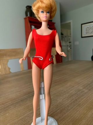 Vintage 1962 Mattel Barbie Teenage Fashion Model Doll W/clothes