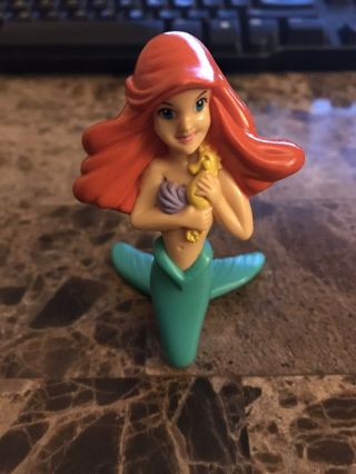 Disney The Little Mermaid Ariel Pvc Figure - Cake Topper 3.  25 " High
