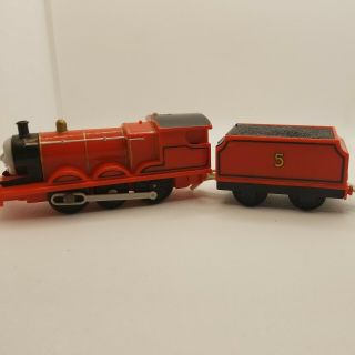 Thomas and Friends Trackmaster James with Tender - not 3