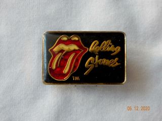 Official Rolling Stones 1983 Lips Belt Buckle