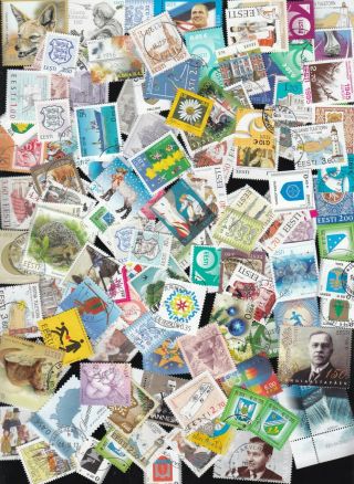 Estonia 125 Different (with Recent Up To 2019)