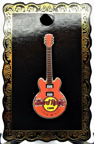Hard Rock Cafe Four Winds Casino Limited Edition Core Guitar Pin