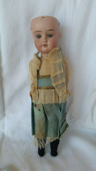 Antique German Theodor Recknagel Doll - 11 1/2 "