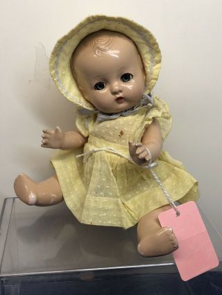 8.  5” Vintage Antique Effanbee Doll Co.  “patsy Baby Babyette” Sweet Compo Doll S