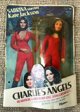 Vintage Charlies Angels Doll Sabrina 1 Kate Jackson Hasbro 1977
