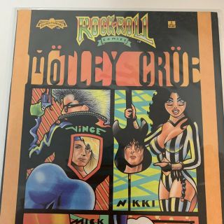 Motley Crue Rock N Roll Comic - Revolutionary Comic - Rare