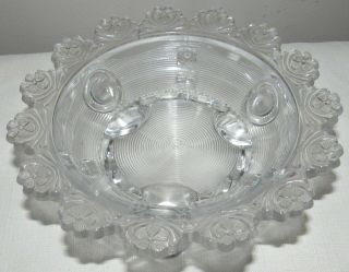 EAPG IMPERIAL GLASS DEWEY PATTERN COVERED BUTTER DISH 3