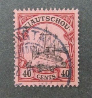 Nystamps Germany Kiauchau Stamp 38 $53 Signed N27x2572