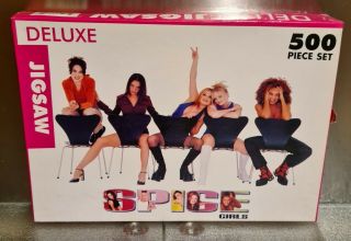 Spice Girls Deluxe Jigsaw Factory - 500 Piece - 1997 - Official