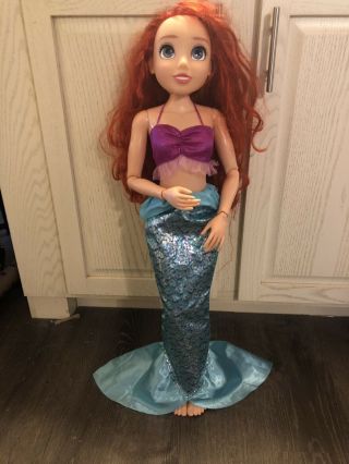 32 Inch Disney Princess My Size Playdate Ariel Mermaid Disney The Little Mermaid