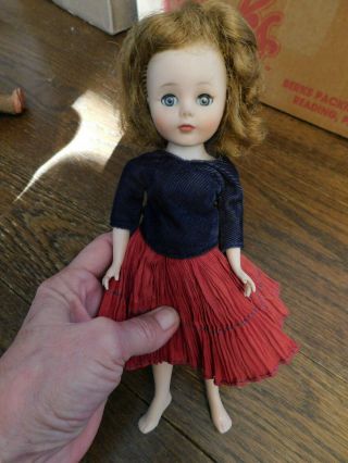 Vtg American Character Toni Doll 10 " 1950 