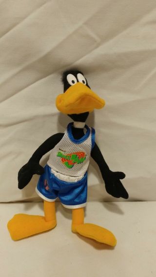 1996 Warner Bros Looney Toons Space Jam Daffy Duck Plush