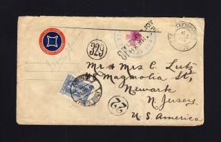Greece: 1919 Censored Cover To Usa - Red Cross