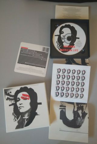 Madonna American Life CD box set complete open NO scratch - LOST MY INCOME 2