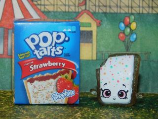 Shopkins Real Littles Glitter Strawberry Pop Tarts Rl - 60 Berry Pop Tar