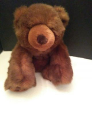 Russ Berrie Teddy Bear Grreat Grizzly Bear Vintage Plush 18 "