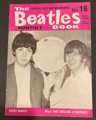Very Rare November 1964 The Beatles Book 1964 Issue 16