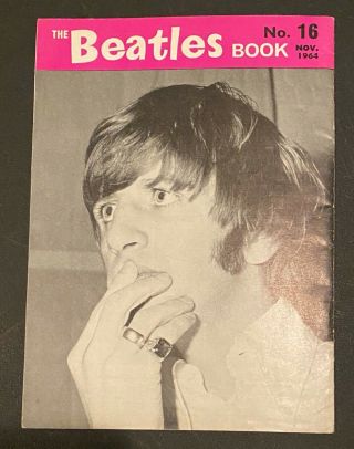 VERY RARE November 1964 The Beatles Book 1964 Issue 16 3